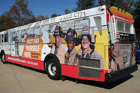 One way vision series (Advertising application)