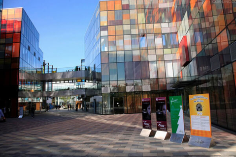 Advertising application indoor and outdoor